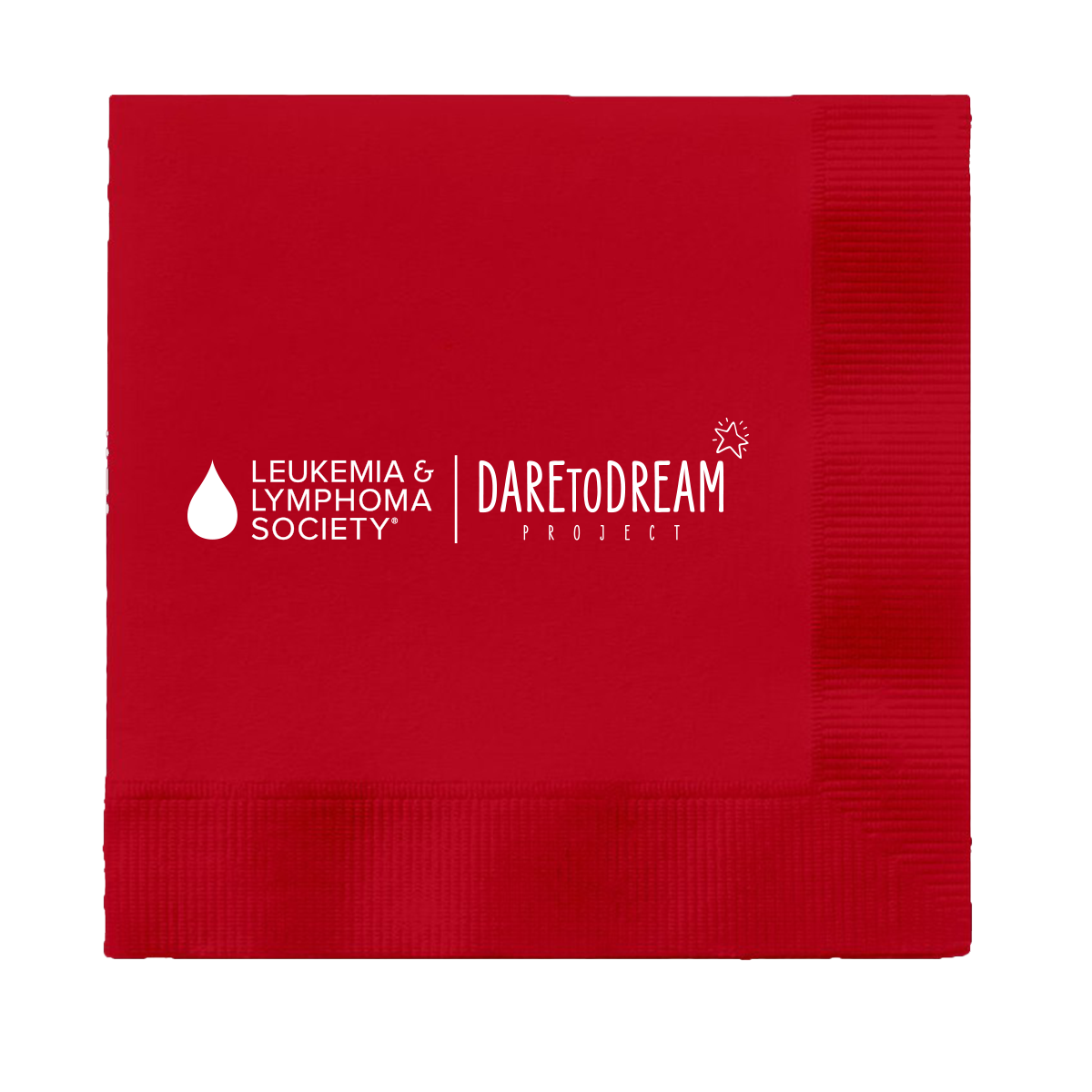 Foil Stamped Colorware Beverage Napkin - LLS1316