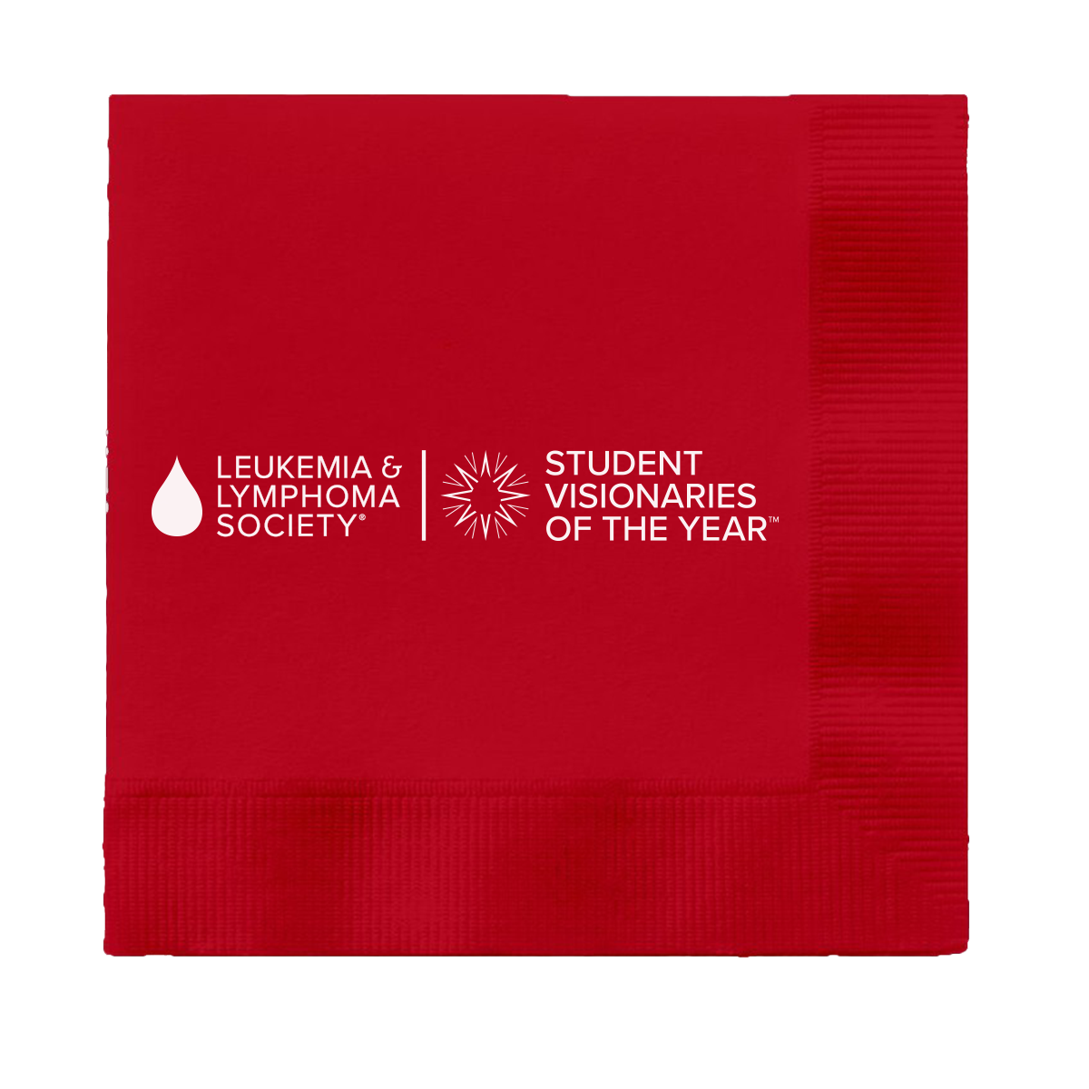 Foil Stamped Colorware Beverage Napkin - LLS1316