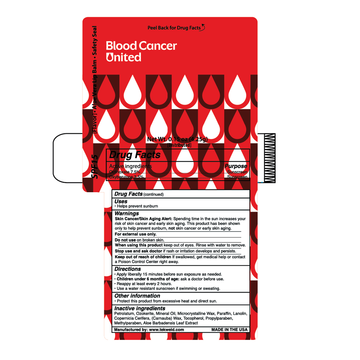 BCU Lip Balm - IN STOCK ITEM - BCU112