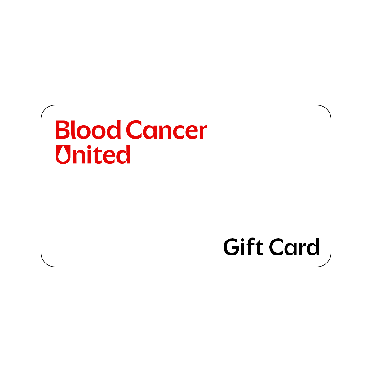 BCU - Gift Card with Personalized Notecard