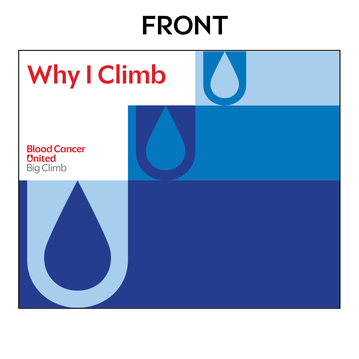 Why I Climb Step & Repeat Banner 10ft - ORDER 2 WEEKS PRE-EVENT - BCU204