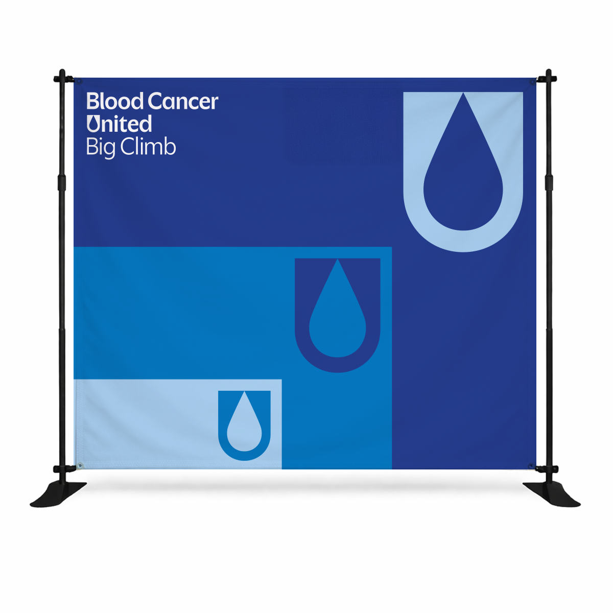 Big Climb Stage Banner 8ft - ORDER 2 WEEKS PRE-EVENT - BCU219