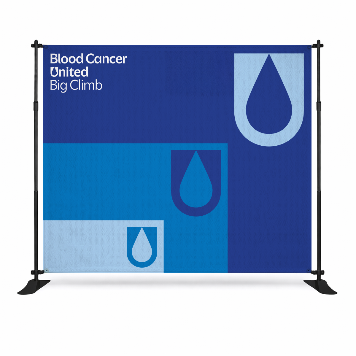 Big Climb Stage Banner 8ft - ORDER 2 WEEKS PRE-EVENT - BCU219