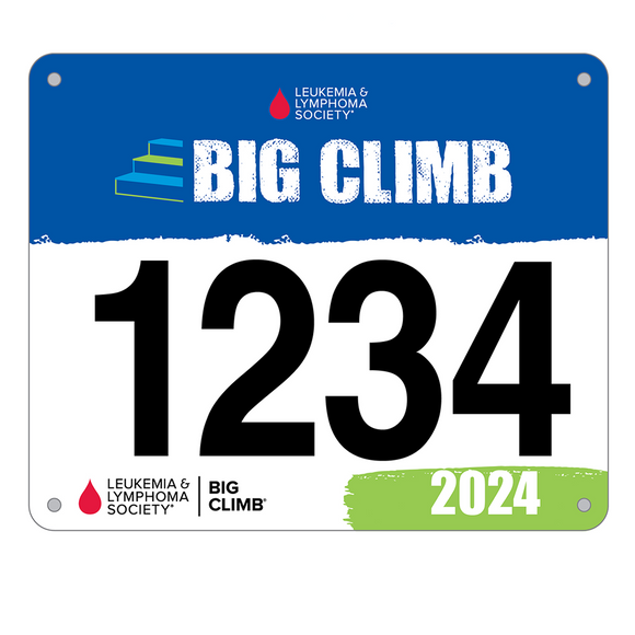 Big Climb Race Bib