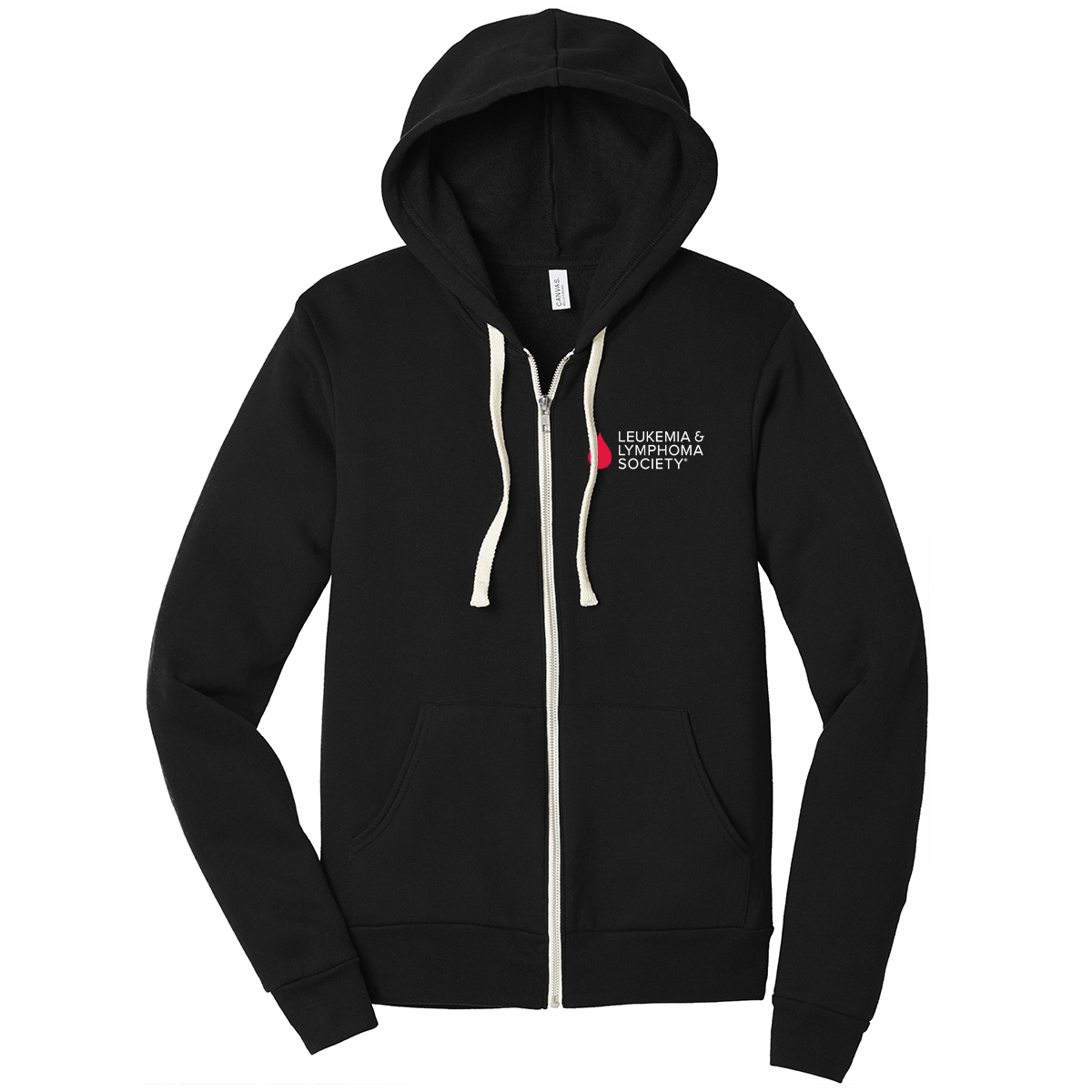 Apparel - BELLA+CANVAS Unisex Triblend Sponge Fleece Full-Zip Hoodie