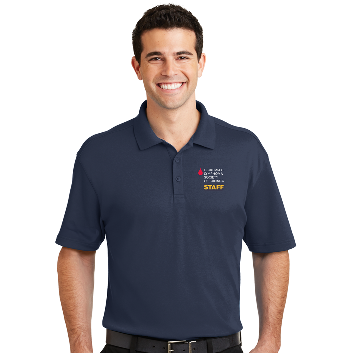 LTN Staff - Men's Polo - Canada Logo - LLSC113