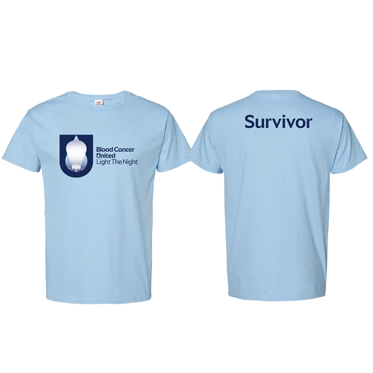 2025 Survivor Shirts – Light Blue