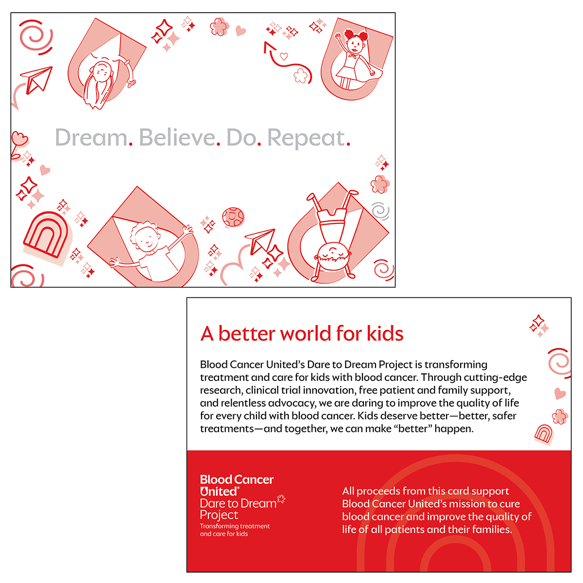 Greeting Cards – Dream.Believe.Do.Repeat - BCU257
