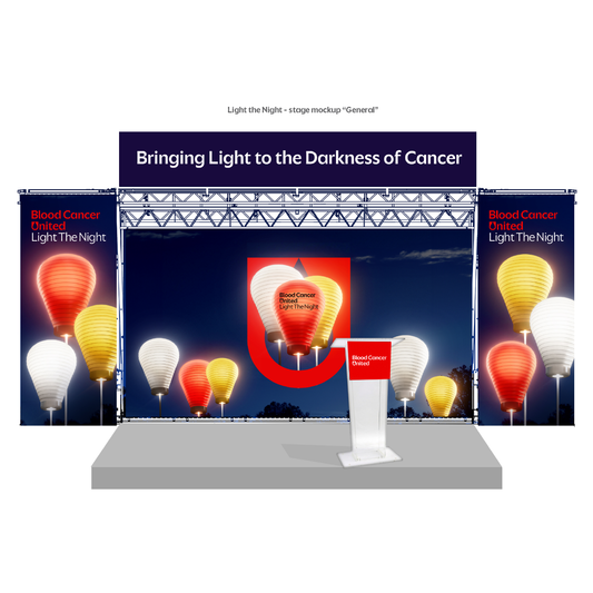 SL Stage Banner Set (Customizable) - Order 3 Weeks Pre-Event - BCU8008