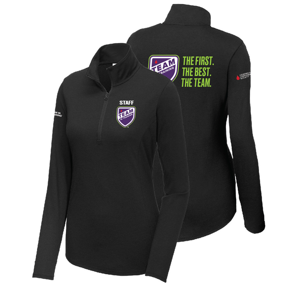 TNT - Ladies STAFF Sport-Tek Tri-Blend Wicking 1/4-Zip Pullover