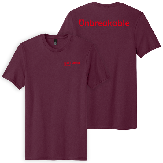 UNBREAKABLE Graphic Tee - Maroon