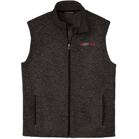 Shred For Red - Men's Fleece Vest