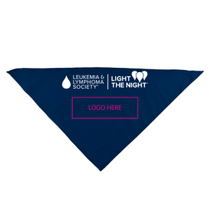 Large Pet Bandana - Order 4 weeks Pre-event - CUSTOMIZABLE - FURRY FRIENDS ACTIVATION