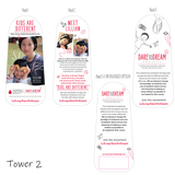 Pop-Up Tower Banners (Set of 2) - Order 6 weeks Pre-event