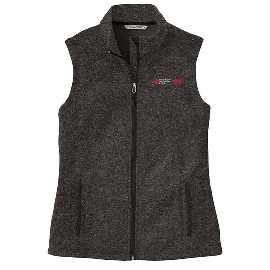 Shred For Red - Women's Fleece Vest