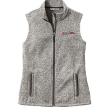 Women's Shred For Red Fleece Vest - Product Made To Order